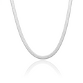 C004W B.Tiff Herringbone Chain Necklace/ 4mm